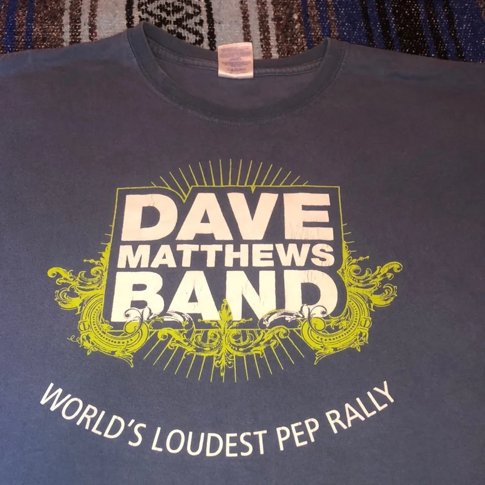 Vintage Y2K Dave Matthew’s Band Concert Tee Shirt - Picture 1 of 10